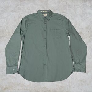 Alexander Julian Men’s Sage Green Button Down Shirt Size L NWT